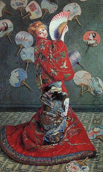  Madame Monet en costume japonais